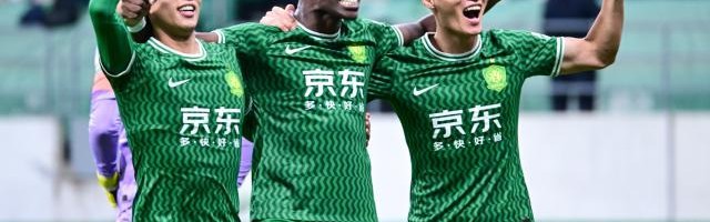 【中超】法比奥1射4传闪耀全场 国安6比0海牛