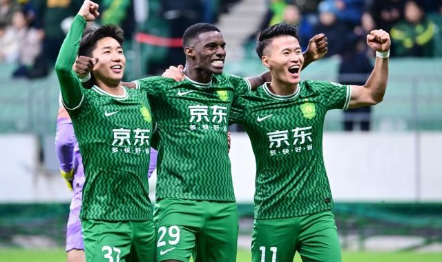 【中超】法比奥1射4传闪耀全场 国安6比0海牛